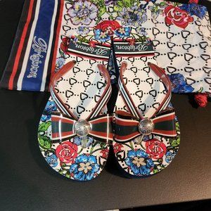 Brighton Entice Flip Flop size 7